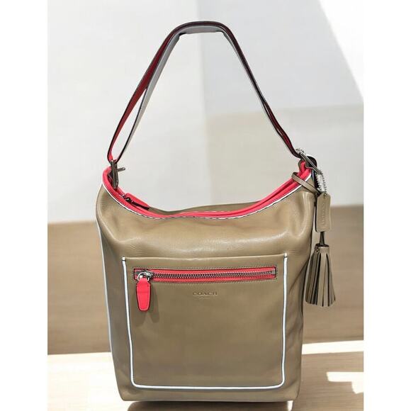 Coach 22414 Legacy Large Duffle Bag & 48885 Legacy Zip Wallet - Picture 2 of 16